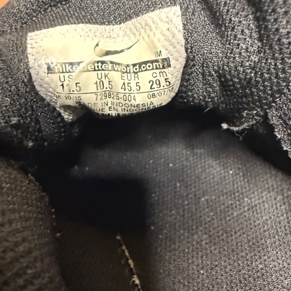 Nike SB Clutch Black Gum Skate Shoes Mens 11.5 Sneakers 729825-004 - Picture 7 of 8